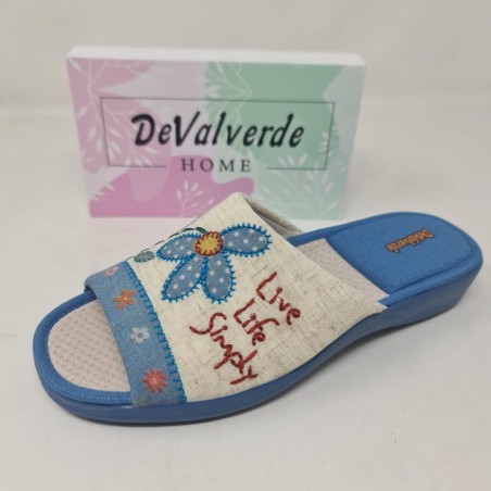 Zapatilla flor De Valverde Mod 1583