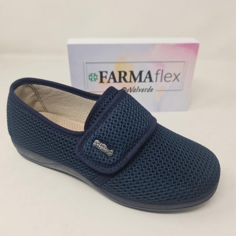 Zapatilla Abeja Velcro  Mod  1160 De Valverde