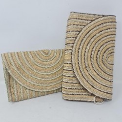 Bolso Sobre Rafia Mod  Hczz-0010 Kelvin
