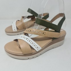 Sandalia Tiras Cuña Virucci 3161
