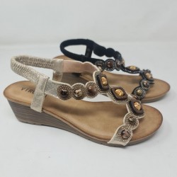 Sandalia Abalorios Virucci 3083