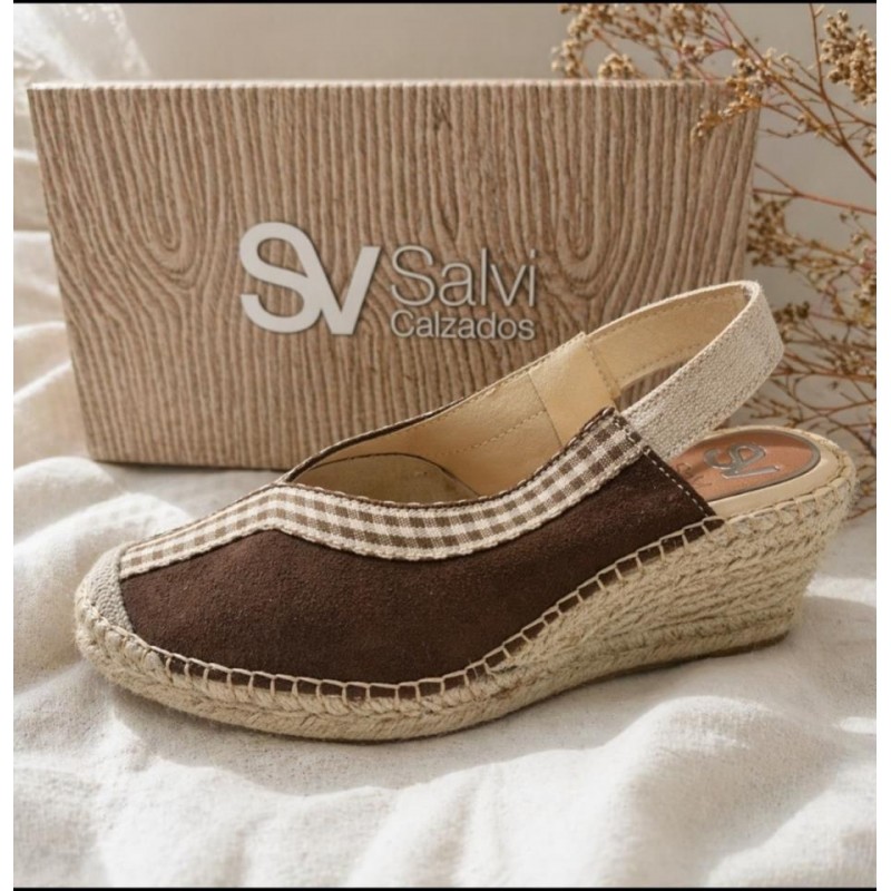 Esparteña Cacao Vichy Salvi 333-016