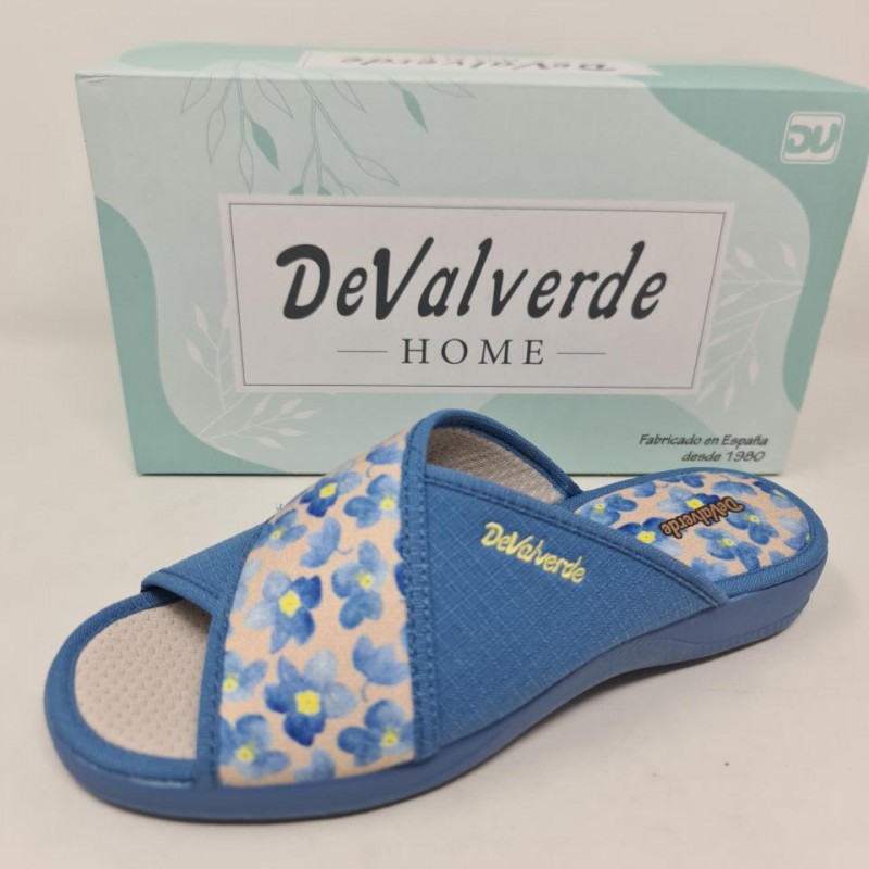 Zapatilla Casa Pala Cruzada De Valverde Mod 1590