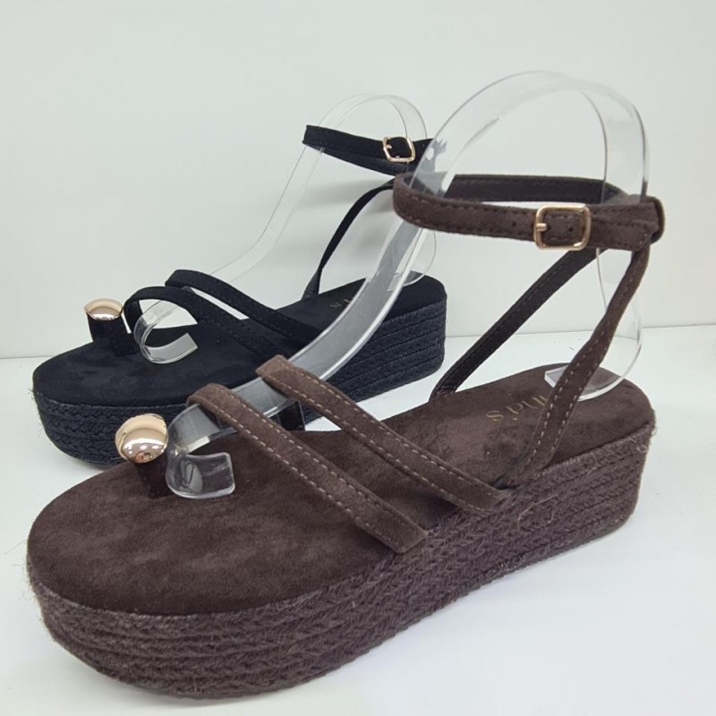 Sandalia Tiras Dedo Mod  6023 Tina´s 