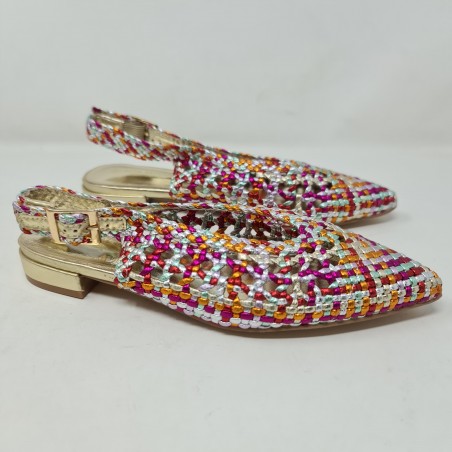 Zapato Plano Trenzado, Mod. Y3210 Alta Moda
