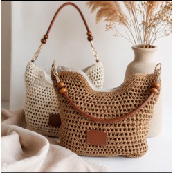 Bolso Ganchillo Asa Bolas  Mod  Kmv309446 Royarna