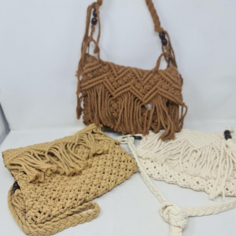 Bolso De Macrame  Mod  Hczz-0033 Kelvin