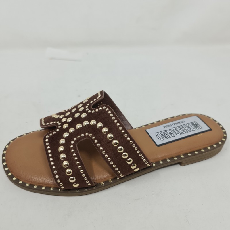 Sandalia Tachas Descubierta Mod H6076