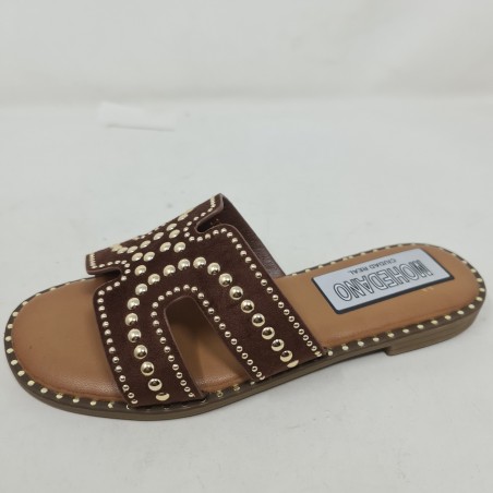 Sandalia Tachas Descubierta Mod H6076
