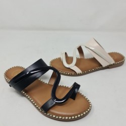 Sandalia Plana Tipo Bohemio Marca HA Modelo H5089