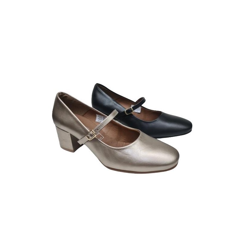 Zapato Mercedes Tacon Mod  6610 Chamby