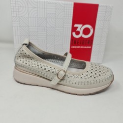 Manoletina Picada Hebilla Mod  L4554 Treintas Lite