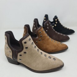 Botín Tachuelas Cowboy Andrea Mod Y2092