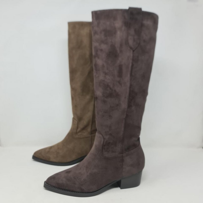 Bota Cowboy Alta Moda Mod HQ19