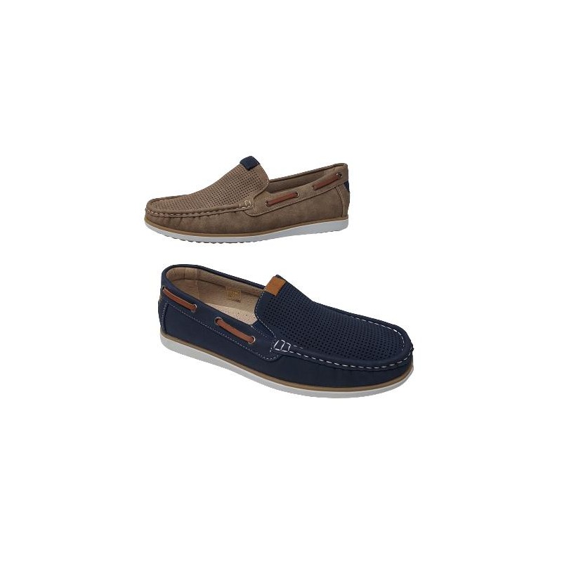 Mocasín Sintético Pala Picada Mod YAL6309