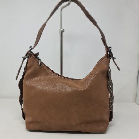 Bolso Un Asa Adornos Metálicos B55040
