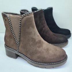 Botines Elástico Lateral  Mod  Aa26-4 Woman Key 