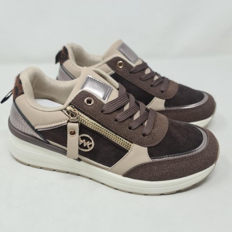 Deportiva Casual Marrón Mod  Sl-796 Woman Key