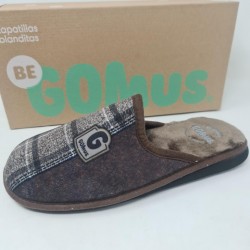Zapatilla Destalonada Cuadros Be Gomus 6627