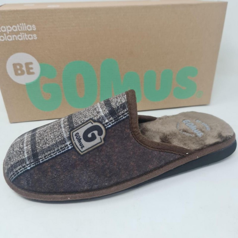 Zapatilla Destalonada Cuadros Be Gomus 6627