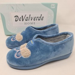 Zapatilla Cerrada Mariposa De Valverde Mod 1209