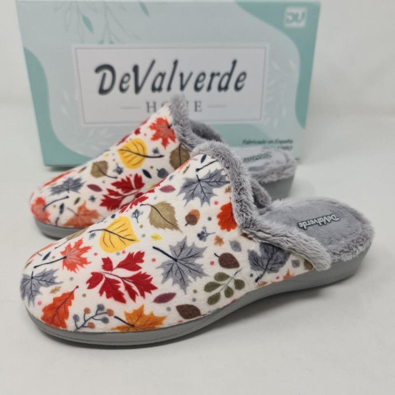 Zapatilla Hojas de Otoño De Valverde Mod 1203