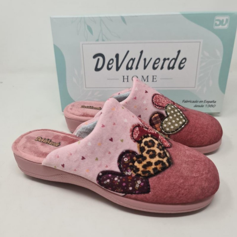 Zapatilla Corazones De Valverde  Mod 1215