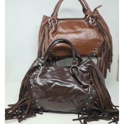 Bolso De Mano Flecos Y Tachas D  Alessia 29075