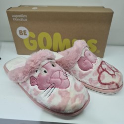 Zapatilla De Casa Pantera Mod  6918 Gomus