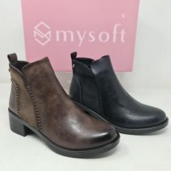 Botín Cremallera Mysoft 26M680