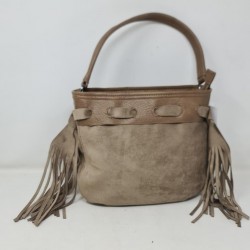 Bolso Hombro Bamara Flecos Laterales D A  B55042