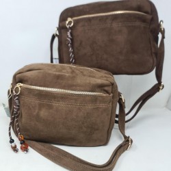 Bandolera Cremalleras Lisa Mod  KMV309594