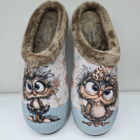 Zapatilla Destalonada Búho Eco-Flex