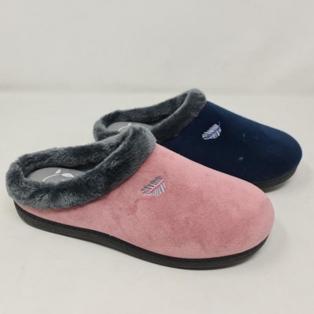 Zapatilla De Casa Lisa Mod  12013 Eco Flex