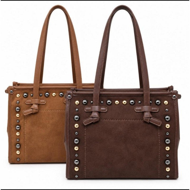 Bolso De Hombro Tachas 29072