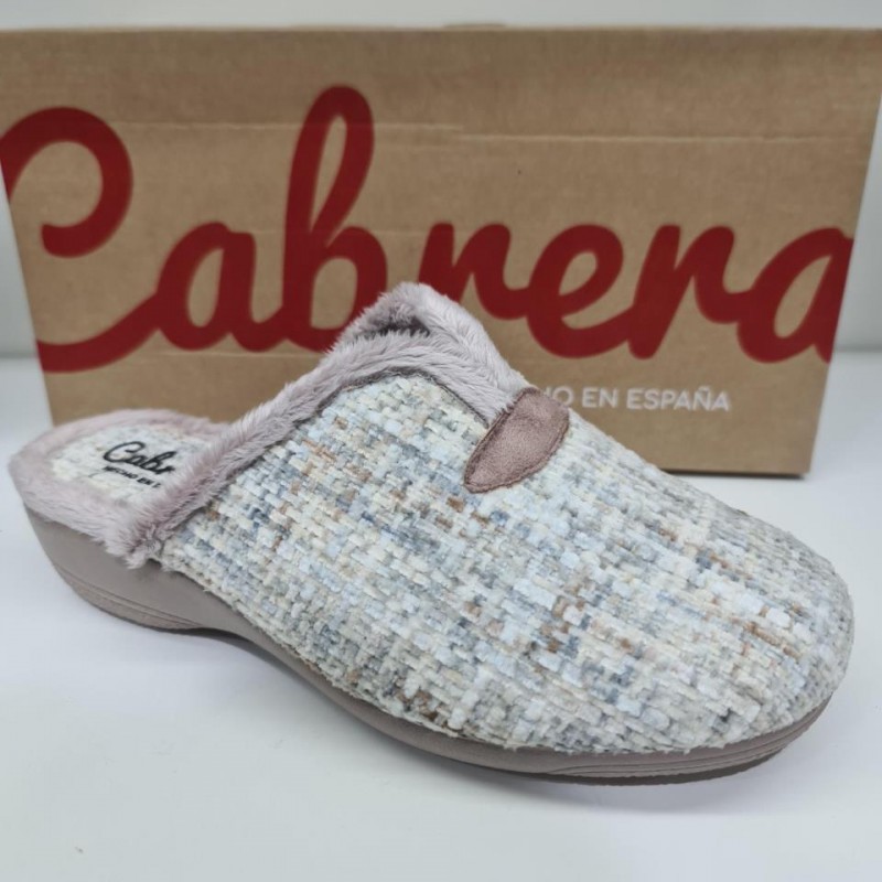 Zapatilla Jaspeada Destalonada Cabrera 5646