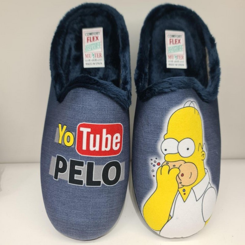 Zapatilla Yo tube Pelo Muyter Mod 921