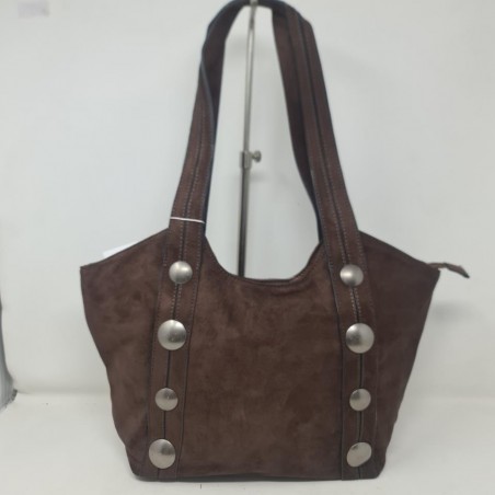 Bolso Dos Asas Tachas Grandes D  A  B55055