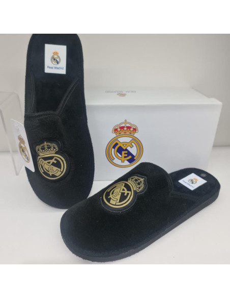 Zapatilla Casa Real Madrid CF Negra Marpens CFRM8