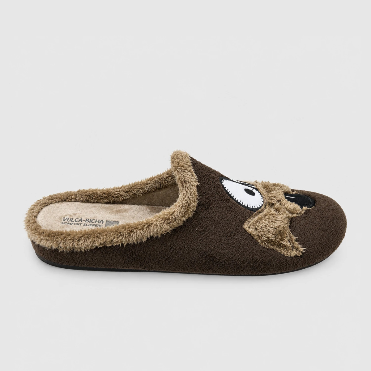 Zapatilla de casa Vulca-Bicha Coyote 4812 marrón