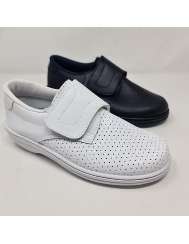Zueco Anatomico Velcro Picado Mod 18793