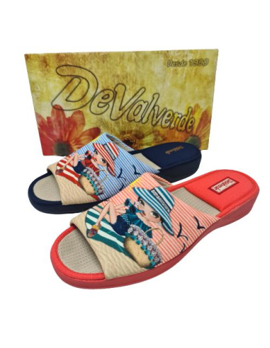  Zapatilla De Valverde Pala Niña en la Playa 1501