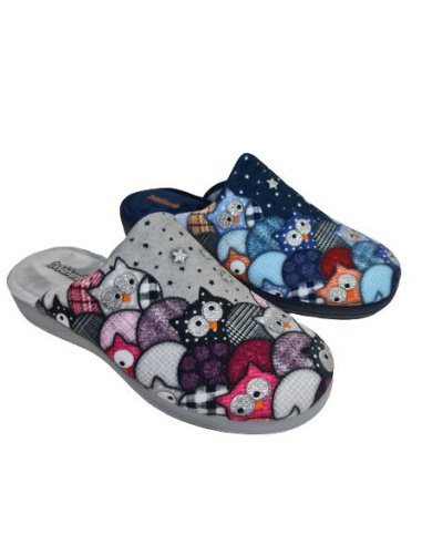 Zapatilla Descubiera Búhos DeValverde Mod 1131SLL