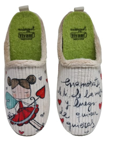 Zapatilla Pana Vivant Enamorada Mod 212845