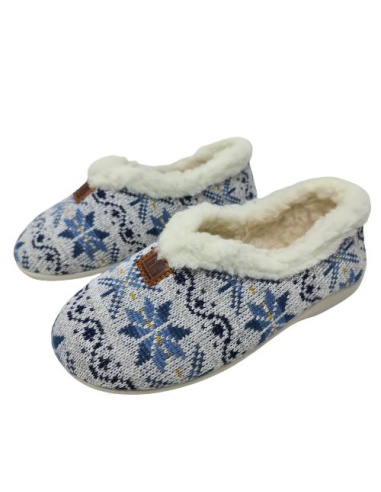 Zapatilla De Casa Cerrada Norteñas Mod  36-325 