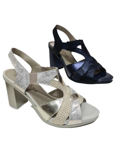 Sandalia Pitillos  con  Plataforma Mod 1553