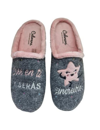 Zapatillas De Casa Cree en ti     Mod  3119 Cabrer