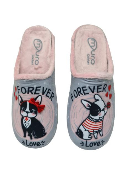 Zapatillas De Casa Perros Mod  2713 Muro