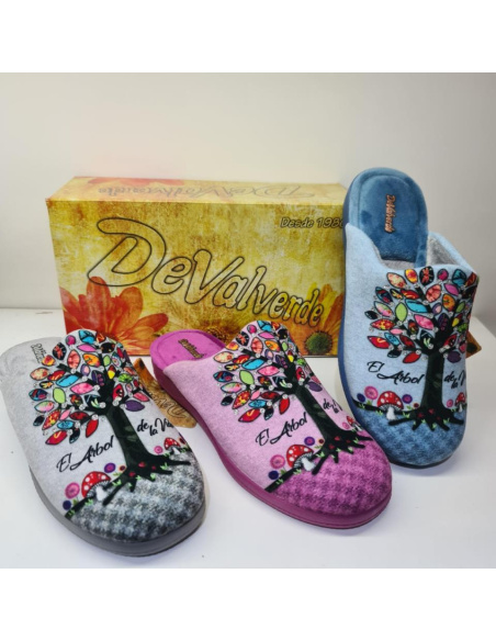 Zapatilla De Valverde Árbol de la Vida Mod 1135