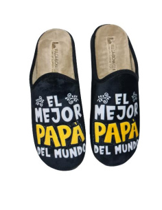 Zapatilla El Mejor Papa del Mundo Vulca Bicha